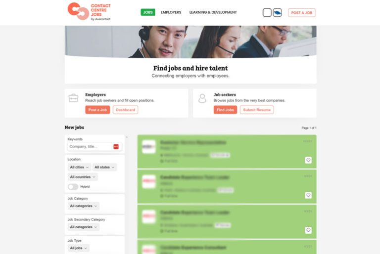 Auscontact Launches Contact Centre Industry’s First Australian Job Board