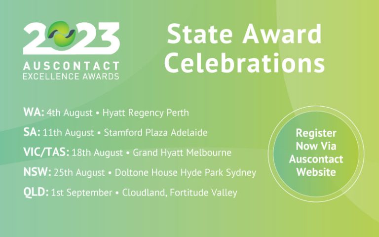 2023 Auscontact Excellence Awards State Awards Celebrations
